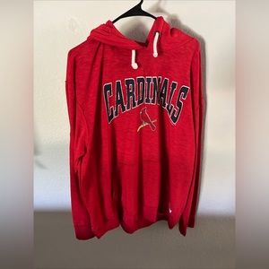 MLB St Louis Cardinals Stitches Pullover Sweater Hoodie 2XL